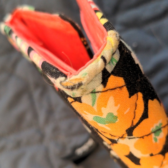 Vera Bradley Black Floral Wallet - Picture 7 of 7